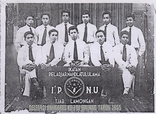 DELEGASI MUKTAMAR I PC. IPNU KAB. LAMONGAN TH. 1955. (NU Lamongan)